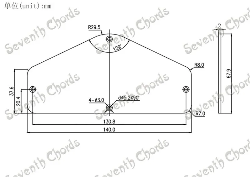 1 шт. черная пластиковая крышка полости пружинная задняя пластина проводки для