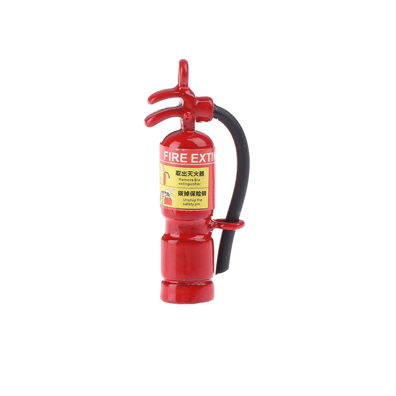 

Doll Food Kitchen living room Accessories Mini Fire Extinguisher Dollhouse Miniature Toy 1:12 Scale