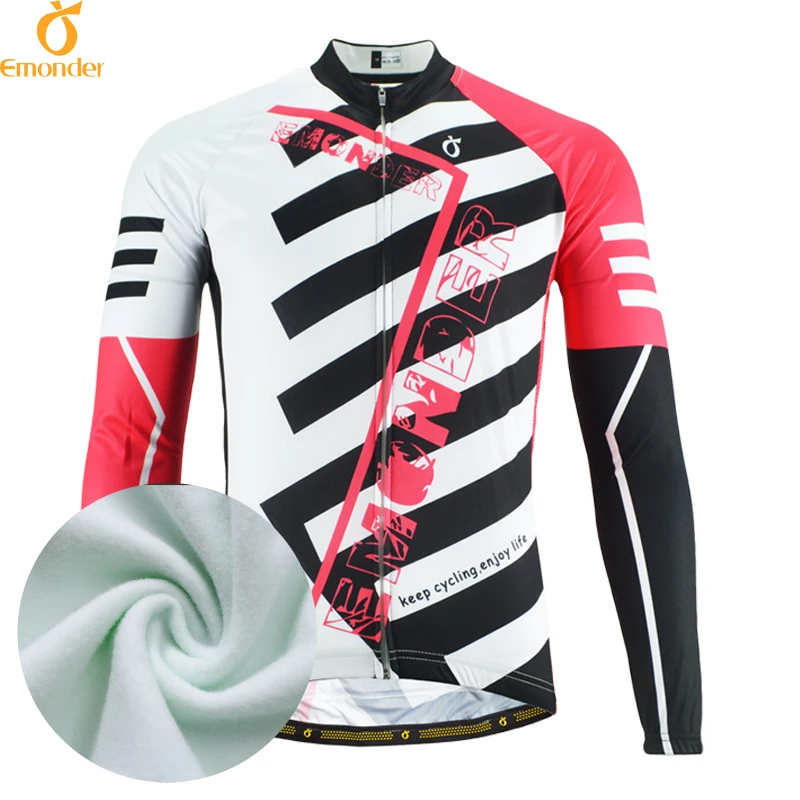 Мужская велосипедная куртка зимняя теплая одежда с длинным рукавом на заказ для