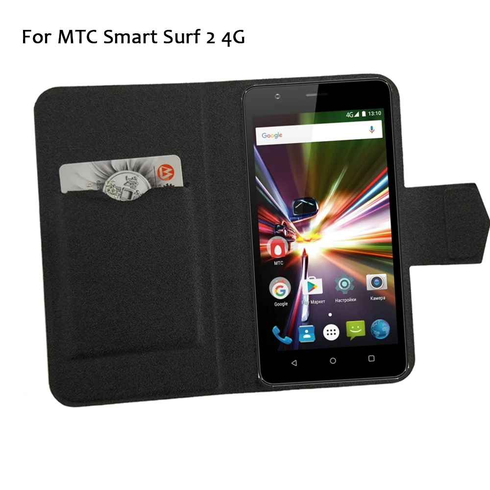 5 цветов лидер продаж! Чехол для телефона MTC Smart Surf 2 4G кожаный чехол прямые