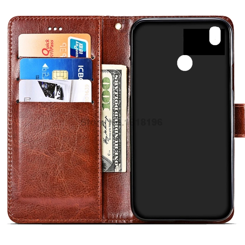 Для Oukitel U7 Plus кошелек чехол из искусственной кожи с защелкой чехол для Oukitel U7 плюс принципиально 5," Бизнес телефон Coque сумка