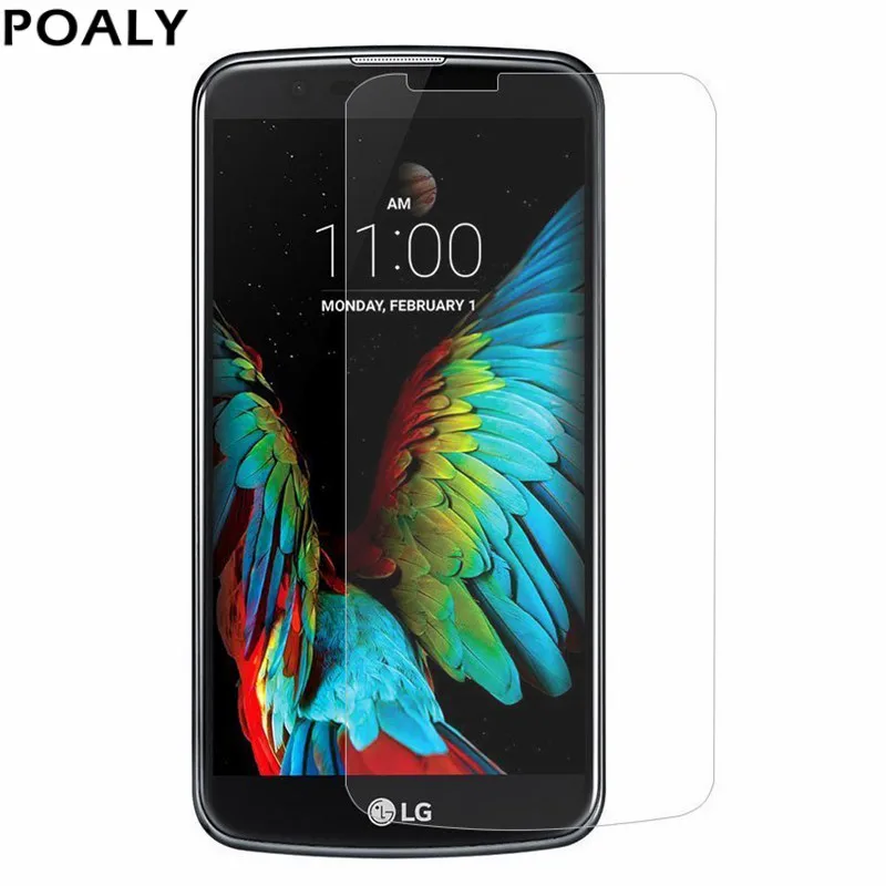 POALY 0.26mm 9H Premium Tempered Glass For LG K7 M1 Tribute 5 LTE X210 X210DS MS330 Screen Protector Toughened protective film | Мобильные