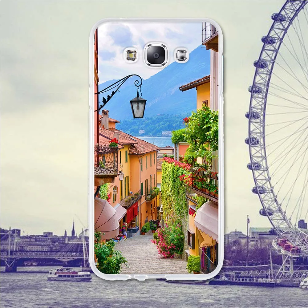 Чехлы для телефонов Samsung Galaxy E7 чехол 5 дюйма чехлы задняя крышка GalaxyE7 E7000 E7009 E700F