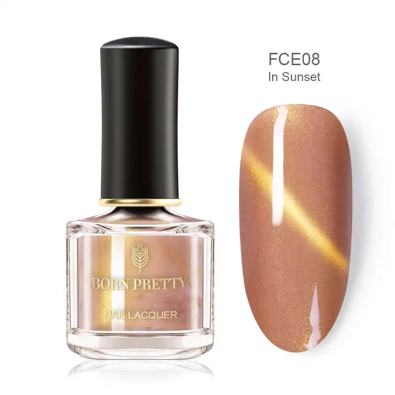 BP-FCE08 BORN PRETTY 3D Магнитный Блестящий лак для ногтей 6 мл голографический лак для глаз хамелеона кота - Цвет: BP-FCE08
