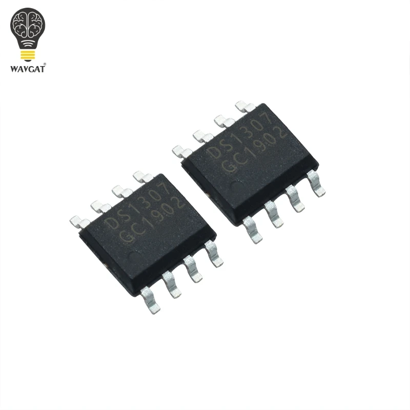 10 шт. DS1307 DS1307Z SOP 8 RTC серийный 512K I2C часы в реальном времени IC хороший китайский
