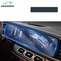 for mercedes benz new gle 350 gle 450 2020 tpu transparent protective film display panel film car accessories