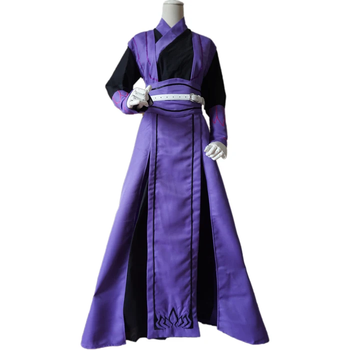 Jiang Cheng фиолетовый мужской костюм ханьфу для аниме основатель дьявольского