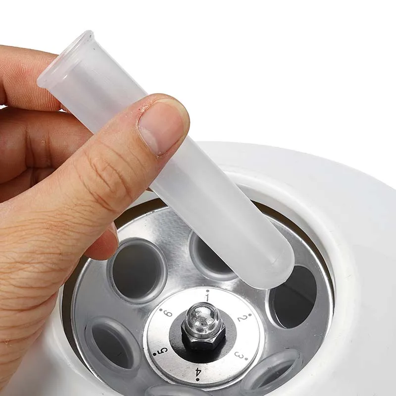 

220V 800D Electric Laboratory Centrifuge Medical Practice Machine Supplies prp Isolate Serum 4000rpm 6Pcs 20ml Centrifuge Tube