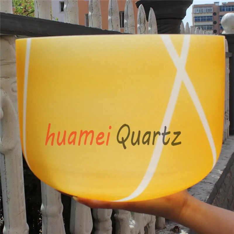 Чакра из матового кварцевого хрусталя с цветной полосой 13 дюймов | Спорт и