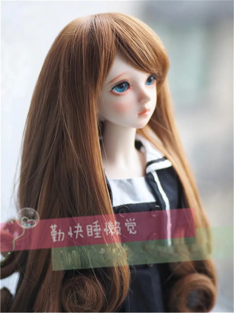 1/3 1/4 1/6 новый стиль Bjd SD кукла парик высокотемпературная проволока длинный модный