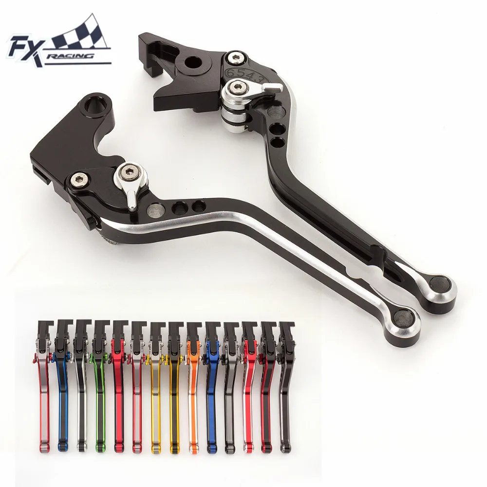 

FX CNC MIX Color Motorcycle Brake Clutch Lever Aluminum Brake Lever For Yamaha MT03 MT-03 2006 - 2011 TDM 900 TDM900 2004 - 2006