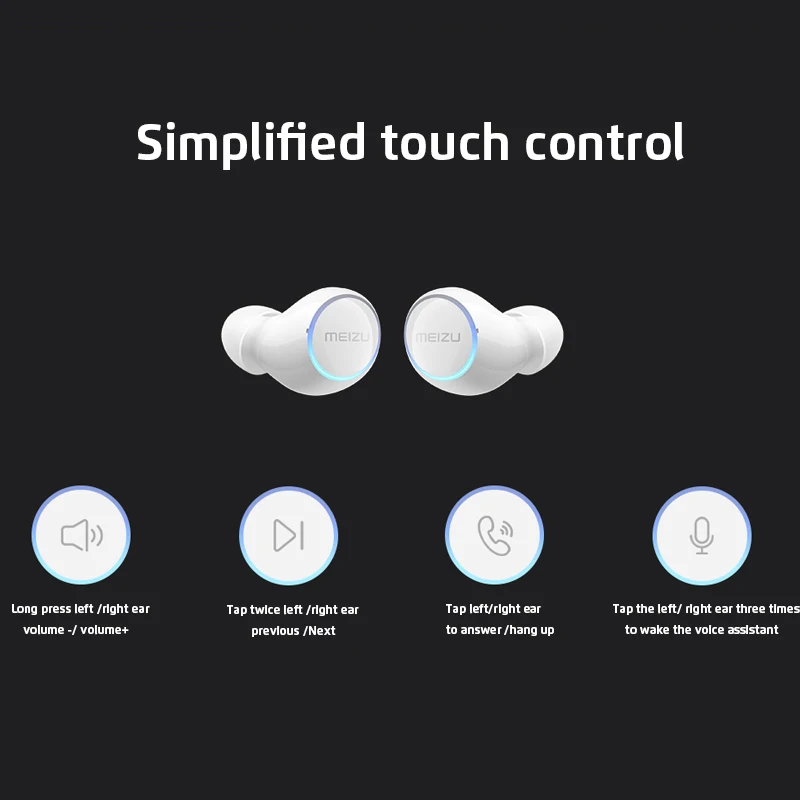 Meizu POP 2 POP2 TW50S беспроводные наушники Bluetooth 5 0 гарнитура мини вкладыши