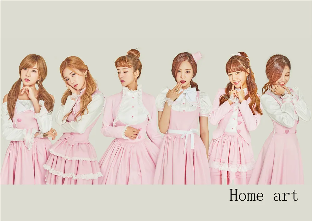 Обои Apink k pop прозрачные наклейки на стену украшение для дома хорошее качество