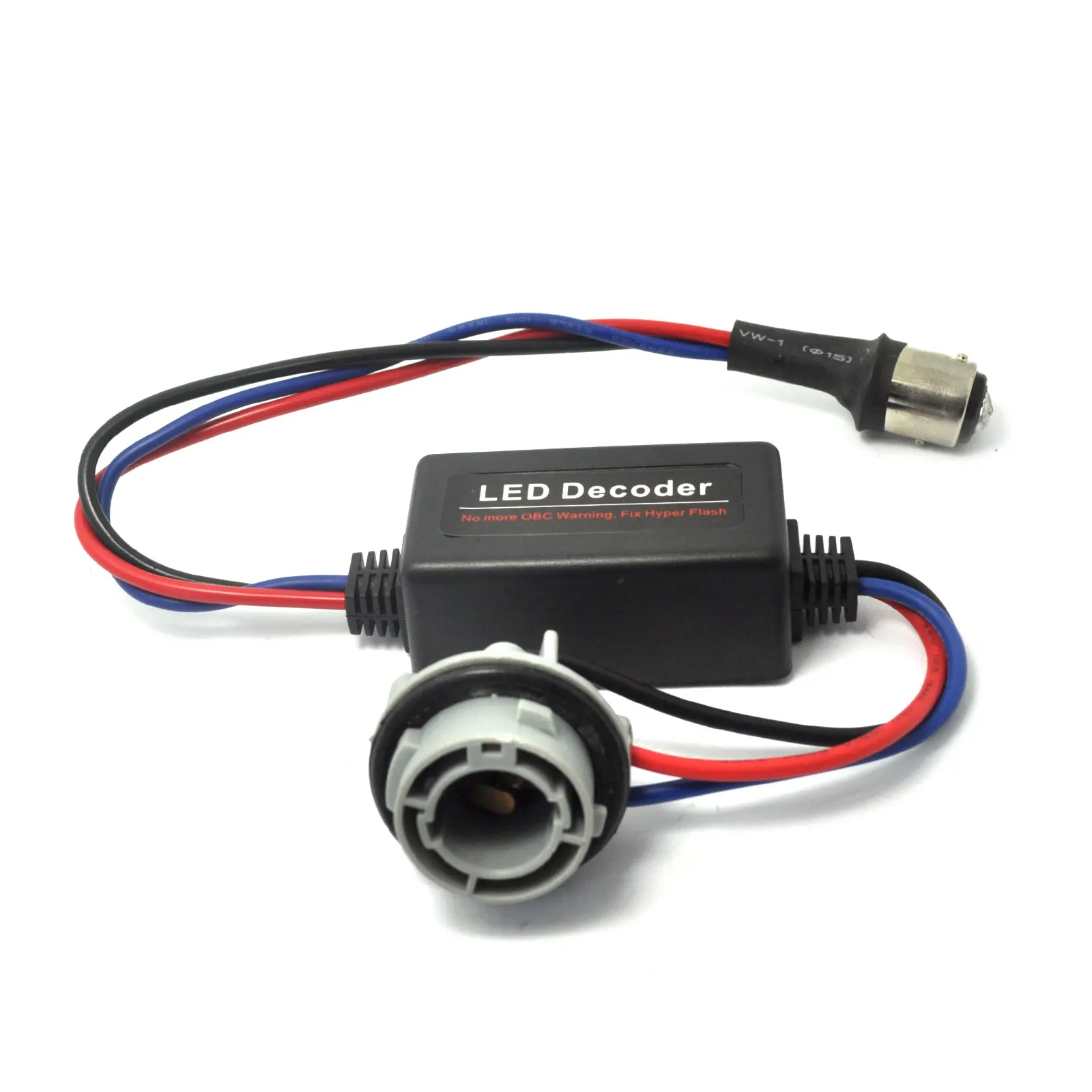 

Hot LED Decoder Light Bulb Warning Canbus Error Free Load Resistor Socket For BMW For Benz DC12V J99