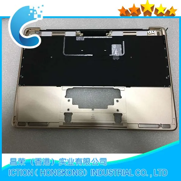 Оригинальный золотой чехол для Macbook Pro Retina 12 дюймов A1534 с клавиатурой из США
