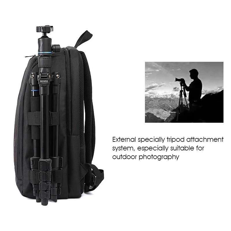 Сумка на плечо GTF для DSLR камеры водонепроницаемый чехол ноутбука 12 дюймов съемные