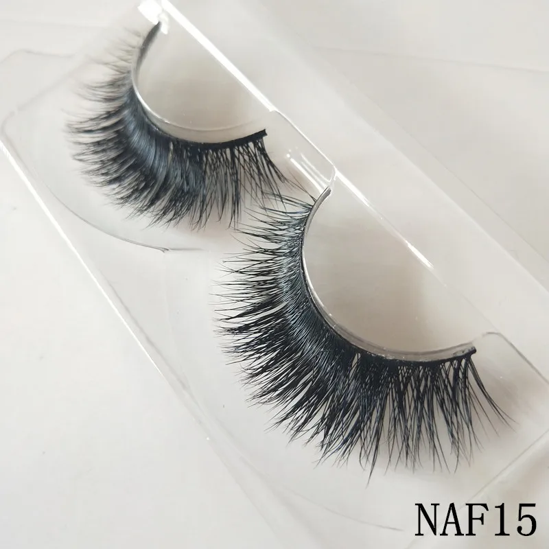 200 пар норковых ресниц в США натуральные пушистые объемные ресницы 3D ручной