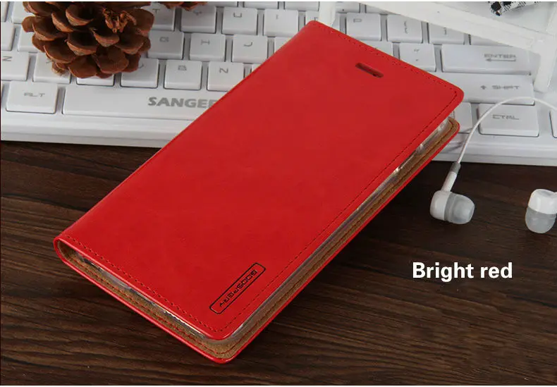 Горячие Продажи Продукта На Aliexpress Полный Защитный Визитница Blue Moon Flip Case для Samsung