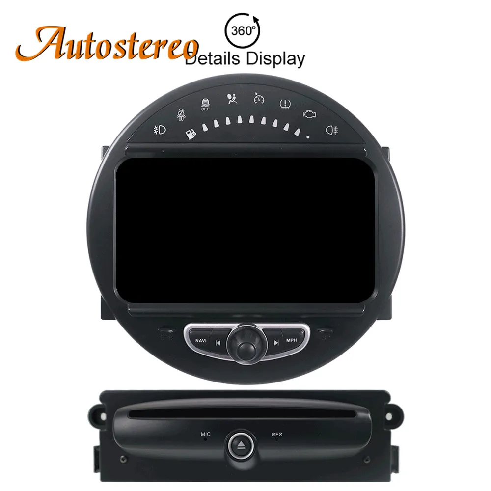 Android 9 автомобильный gps-навигация, dvd-плеер головное устройство для Mini Cooper 2006-2013 экран головное устройство мультимедийный плеер радио магнитофон