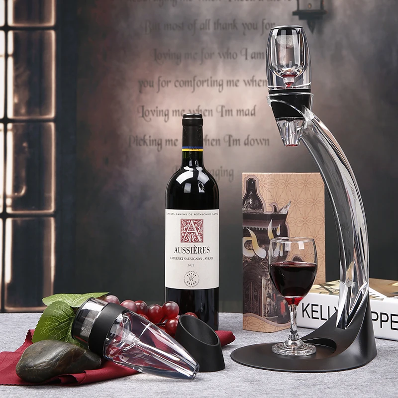 Factory direct wine decanters fast acrylic crystal texture of the imported rack |