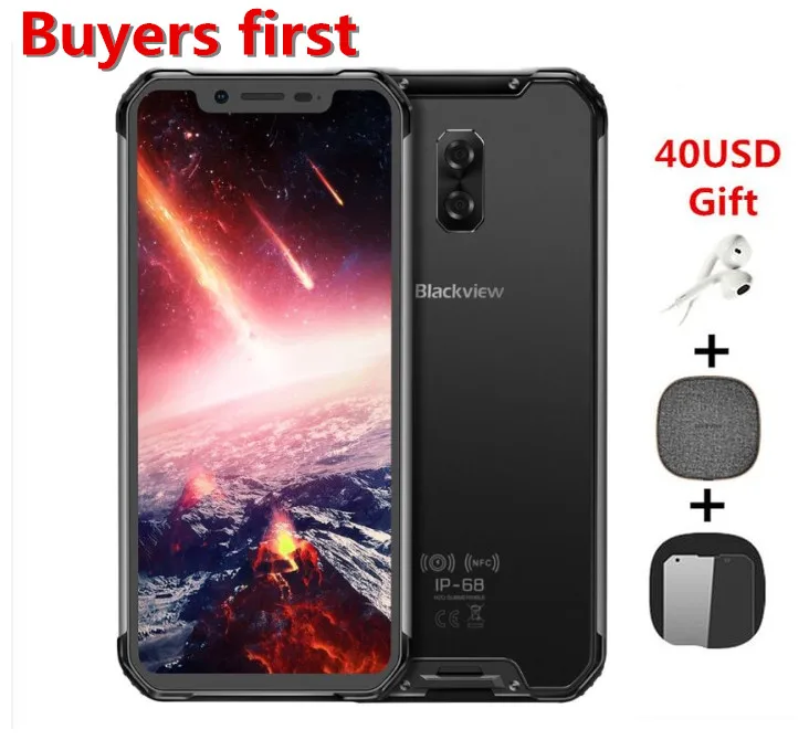 Смартфон Blackview BV9600 Pro Helio P60 6 ГБ + 128 Гб IP68 водонепроницаемый мобильный телефон