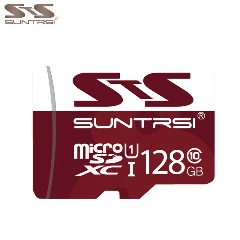 Suntrsi Micro TF SD карта 256 Гб класс 10 Microsd для телефонов камеры 128 64 ГБ 32 16 Оригинал