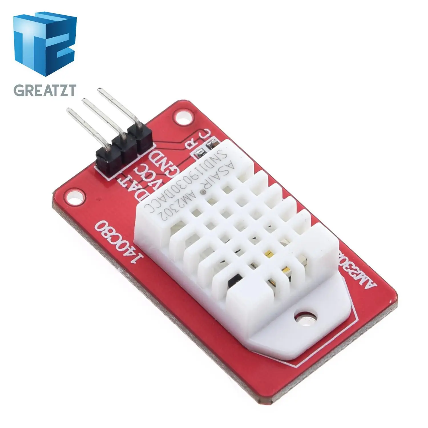 Высокоточный цифровой модуль датчика температуры и влажности GREATZT AM2302 DHT22 для