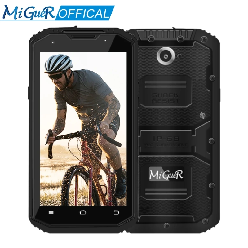 MiGueR A8 IP68 водонепроницаемый мобильный телефон 5 &quotHD 2 Гб ОЗУ 16 ПЗУ MTK6735