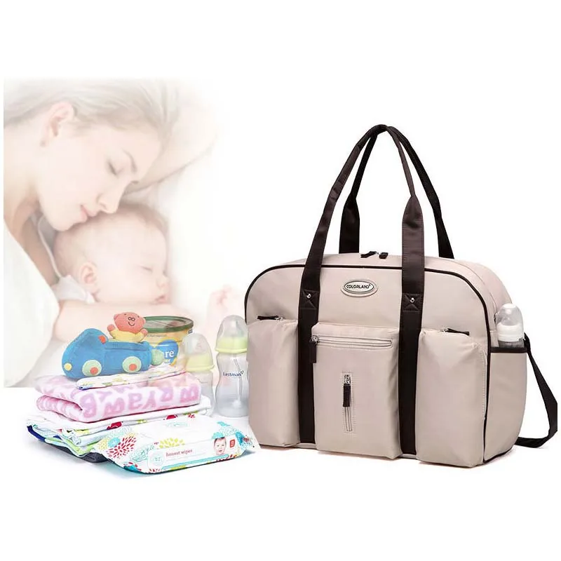 

Fashion Mummy Pregnant Women Diaper Bag Large Capacity Diaper Bag Travel Backpack Nursing Bag Baby Care Ladies Fashion Bag