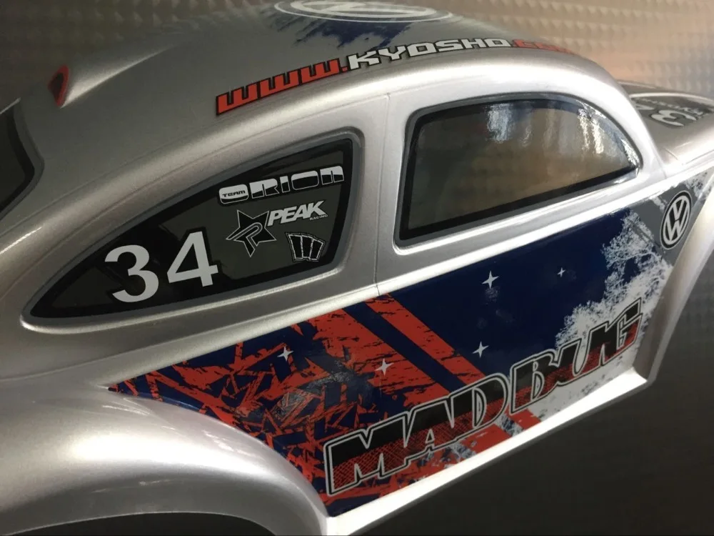 Каркас кузова KYOSHO VEAD type 3 FAB307 завершенный (MADBUG тестер T3) KY34354T3B|body shell|kyosho bodies |