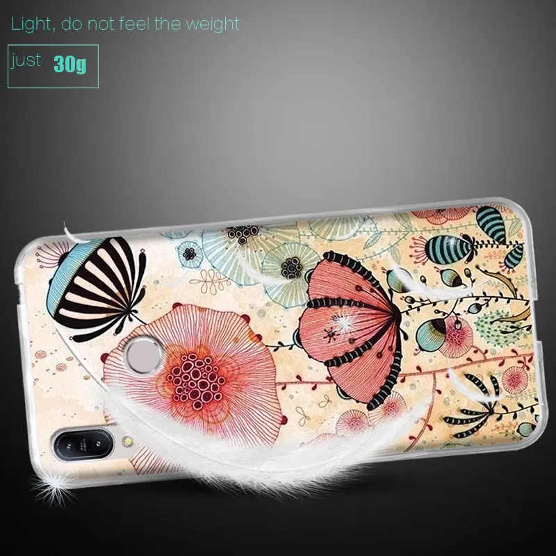 Cartoon Silicone For Asus Zenfone Max M2 ZB633KL Case ZB 633KL Soft TPU Phone X01BD Cover |
