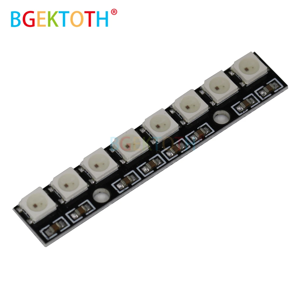 8-канальная светодиодная макетная плата WS2812 5050 RGB | Инструменты