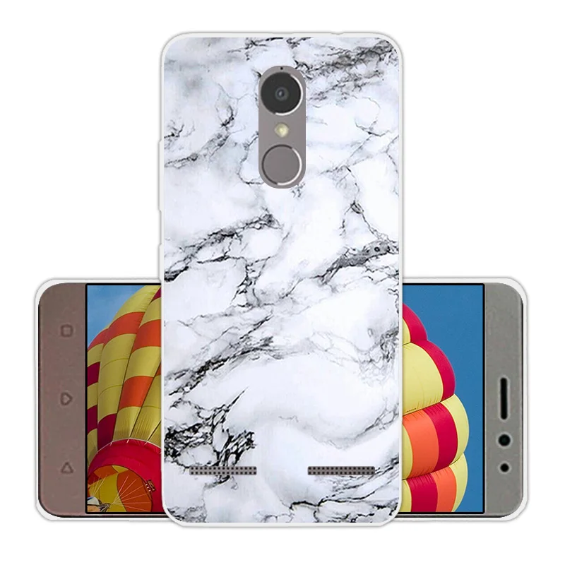 Case For Lenovo K6 Vibe Cover Soft TPU Silicone Fundas Coque Ultra Thin Transparent Power Marbles Phone |