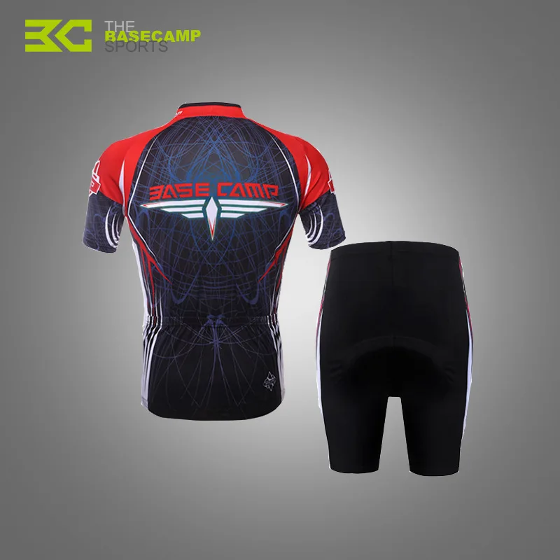 BaseCamp Для Мужчин's Велосипедный Спорт Костюмы Ropa Ciclismo велосипед Джерси Велоспорт