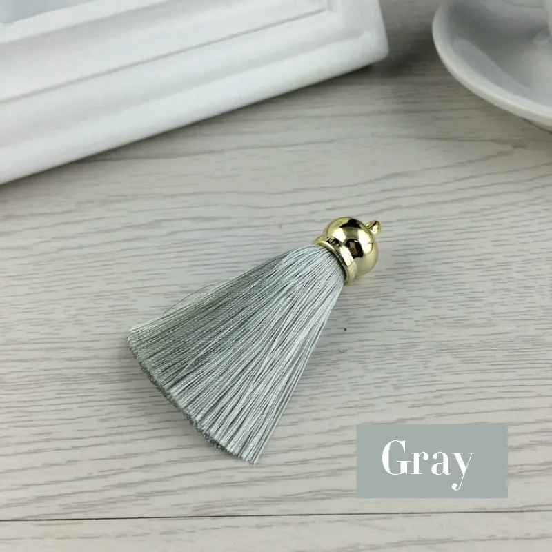 Новый Шелковый брелок с кисточками для женщин DIY Шарм ювелирных изделий
