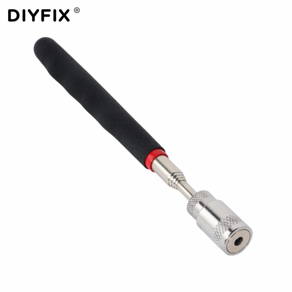 Телескопический магнитный инструмент DIYFIX для поднятия со светодиодсветильник