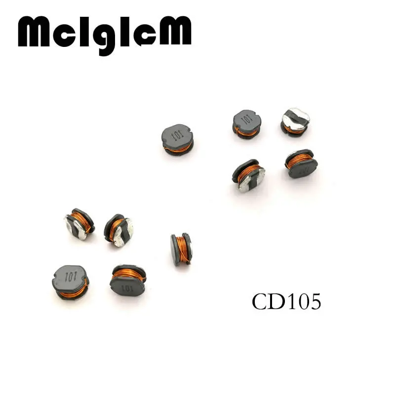 10 шт./лот индуктор Мощность SMD 4D28 5D28 CD32 CD43 CD54 CD75 CD105 RH74 RH104R RH127, SMD индуктор(измерение см соответствуют описанию - Объем: CD105
