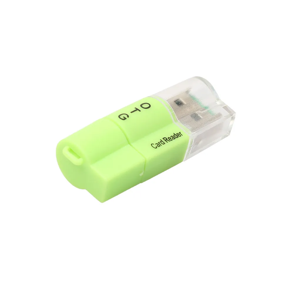 Высокоскоростной мини USB 2 0 Micro SD TF T Flash кардридер адаптер тонкий высокопрочный