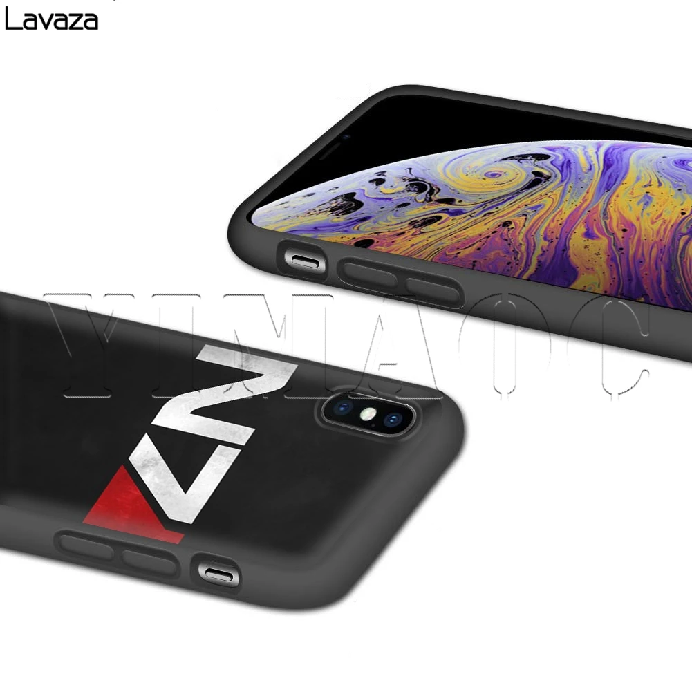 Чехол Lavaza N7 Mass Effect для iPhone 11 Pro XS Max XR X 8 7 6 6S Plus 5 5s se |
