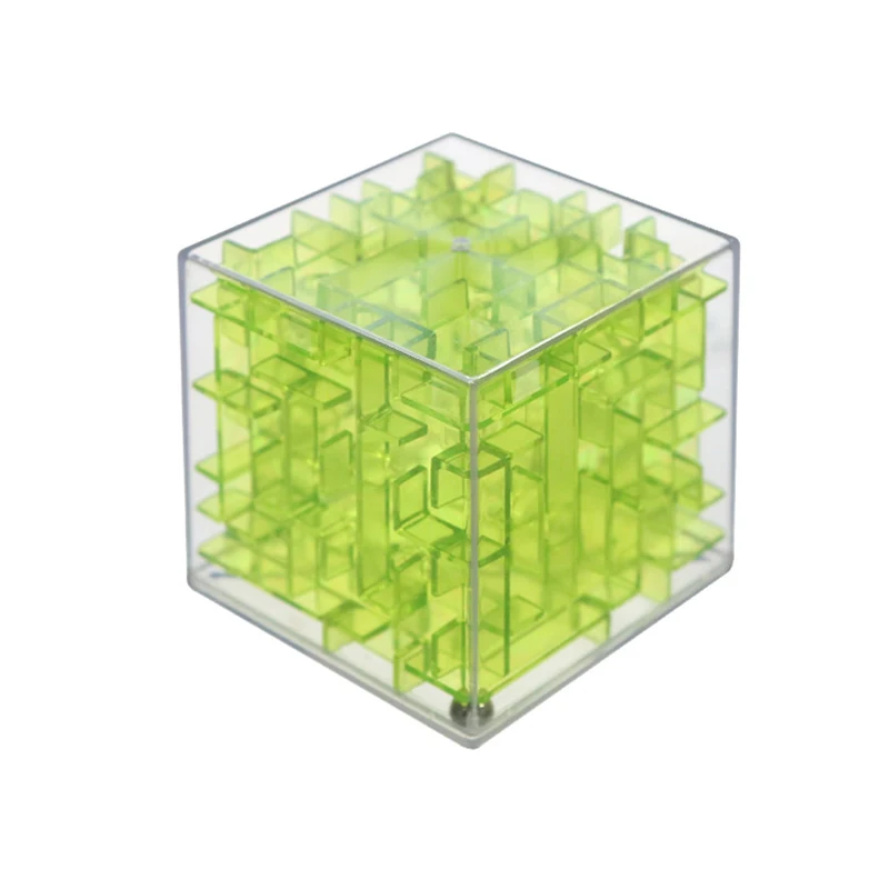 3D мини лабиринт волшебный куб головоломка скоростной игра подвижный мяч игрушки