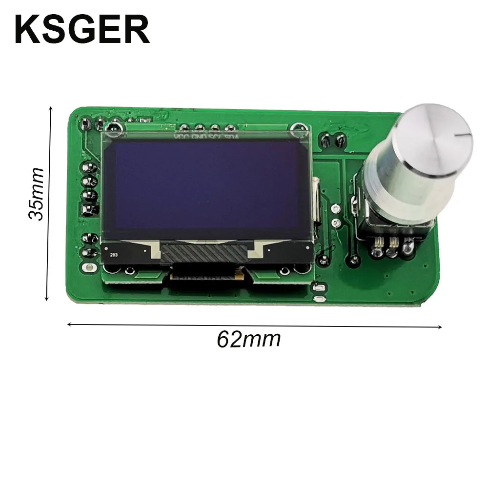 KSGER OLED пистолет горячего воздуха SMD контроллер 1 3 дюйма DIY Набор Rewrok паяльная