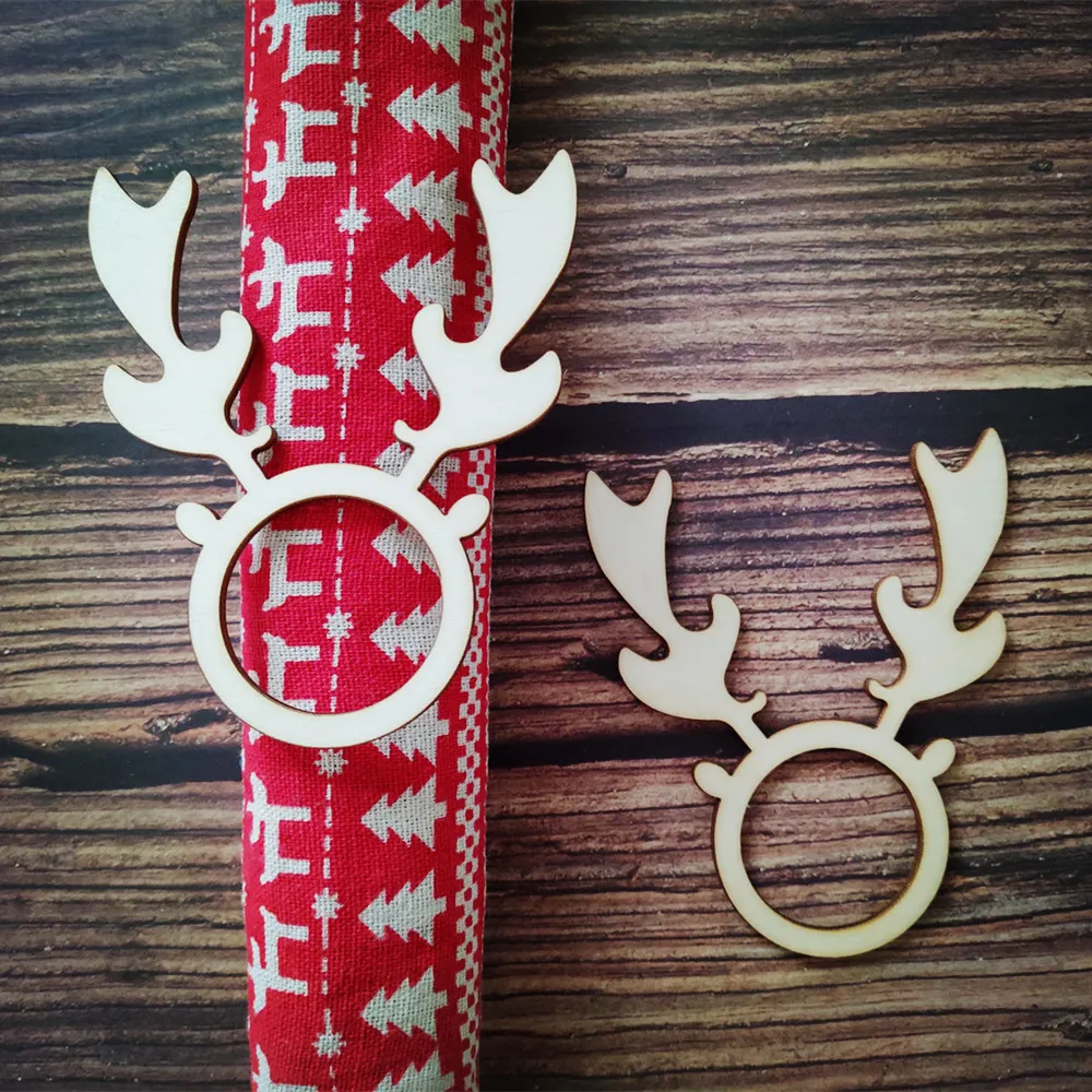 24 шт. кольца для салфеток в виде оленя | Дом и сад