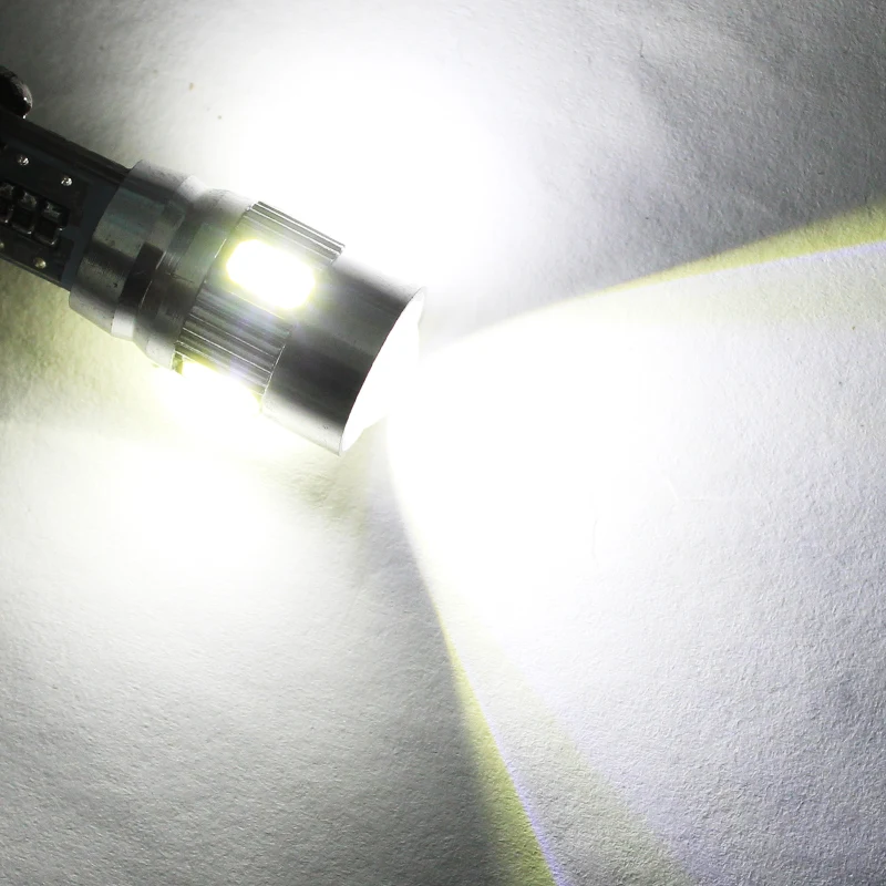 10 шт. T10 W5W canbus led 6 SMD 5630 чип 501 194 безошибочный Автомобильный светодиодный индикатор