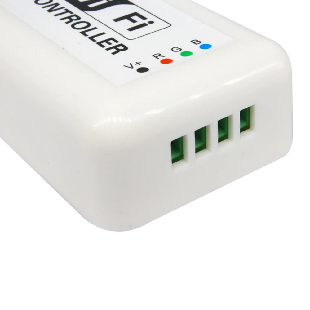 DC12V 24V Wi-Fi светодиодный RGB контроллер RGB led диммер использовать смартфон Android IOS для 5050 RGB Светодиодные ленты огни клейкие светодиодный модуль