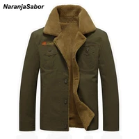 naranjasabor winter parka coat mens 2020 thick warm jacket mens casual military overcoat male brand clothing plus size 6xl n613