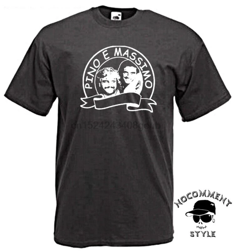 Футболка PINO DANIELE E MASSIMO TROISI S M L XL XXL XXXL|Мужские футболки| |