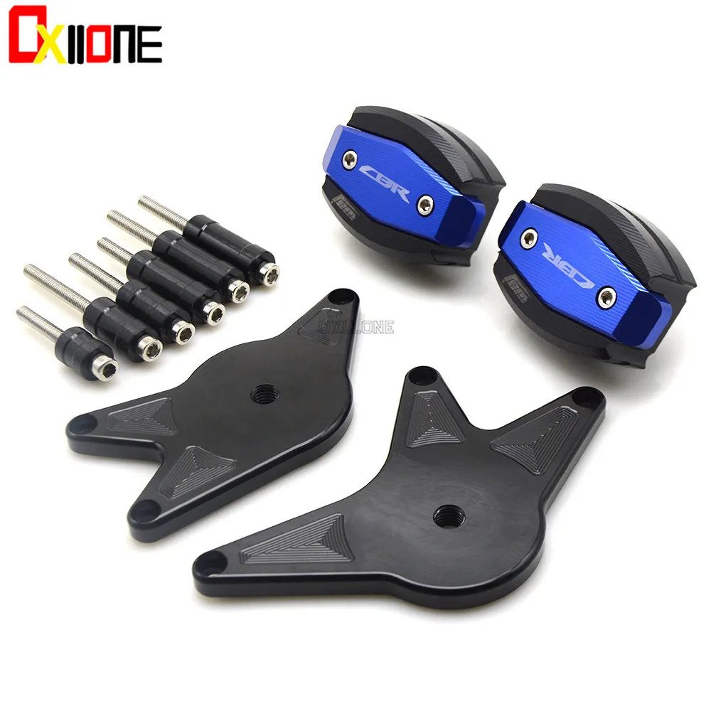 Аксессуары для мотоциклов HONDA CBR1000RR 2008 2009 2010 2011 2012 CNC Краш Pad Рамка слайдер защита