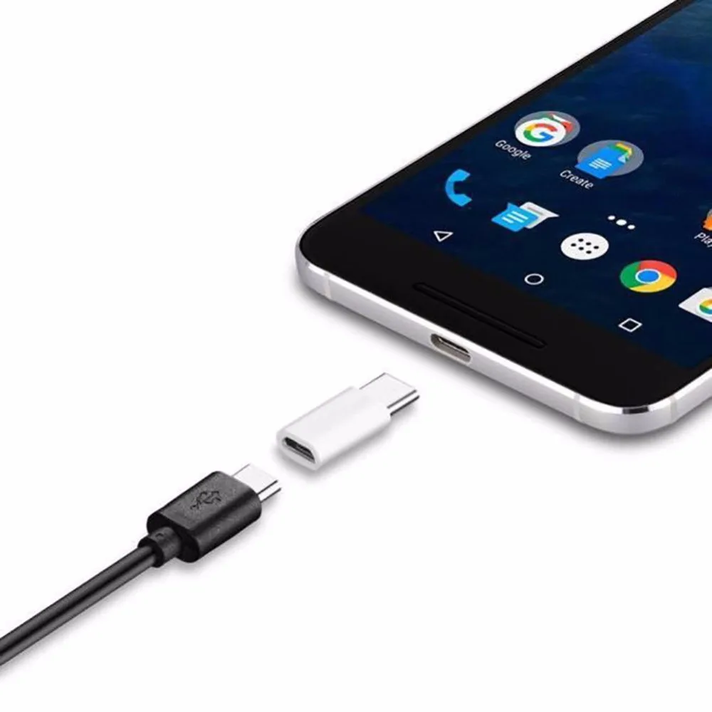 Адаптер Micro USB Moveski на Type C 3 1 OTG конвертер адаптера для Xiaomi 4C Lg G5 Nexus 5x6p Oneplus 2 Macbook