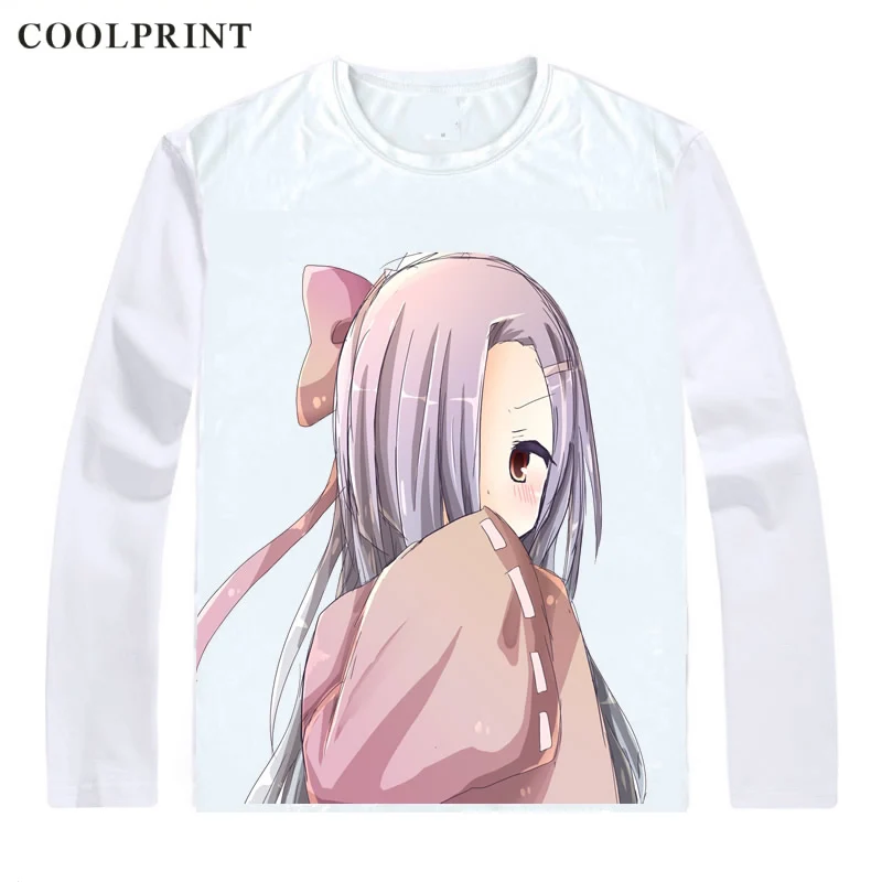 Футболки COOLPRINT Future Diary Mirai Nikki рубашки с длинным рукавом рисунком аниме Houjou жеске