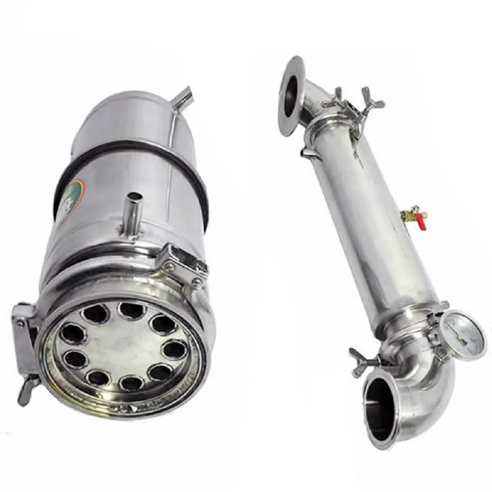 YUEWO 20L/30L/50L/70L большой Ёмкость из нержавеющей Алкоголь дистиллятор для ликера вина пивоваренное устройство духи(алкоголь) дистилляции водки